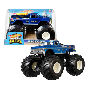 Hot Wheels Bigfoot Monster Truck 1:24 Scale Die-Cast Oversized Vehicle for Kids