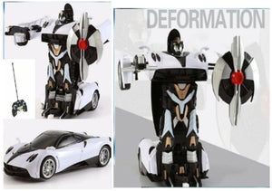 MZ Transforming 2339P Ages 8+ Toy IR RC Robot Pagani Car Truck Race Play Gift