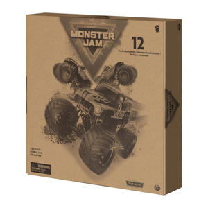 Monster Jam 12-Pack of 1:64 Scale Die-Cast Monster Trucks New Toy Grave Digger