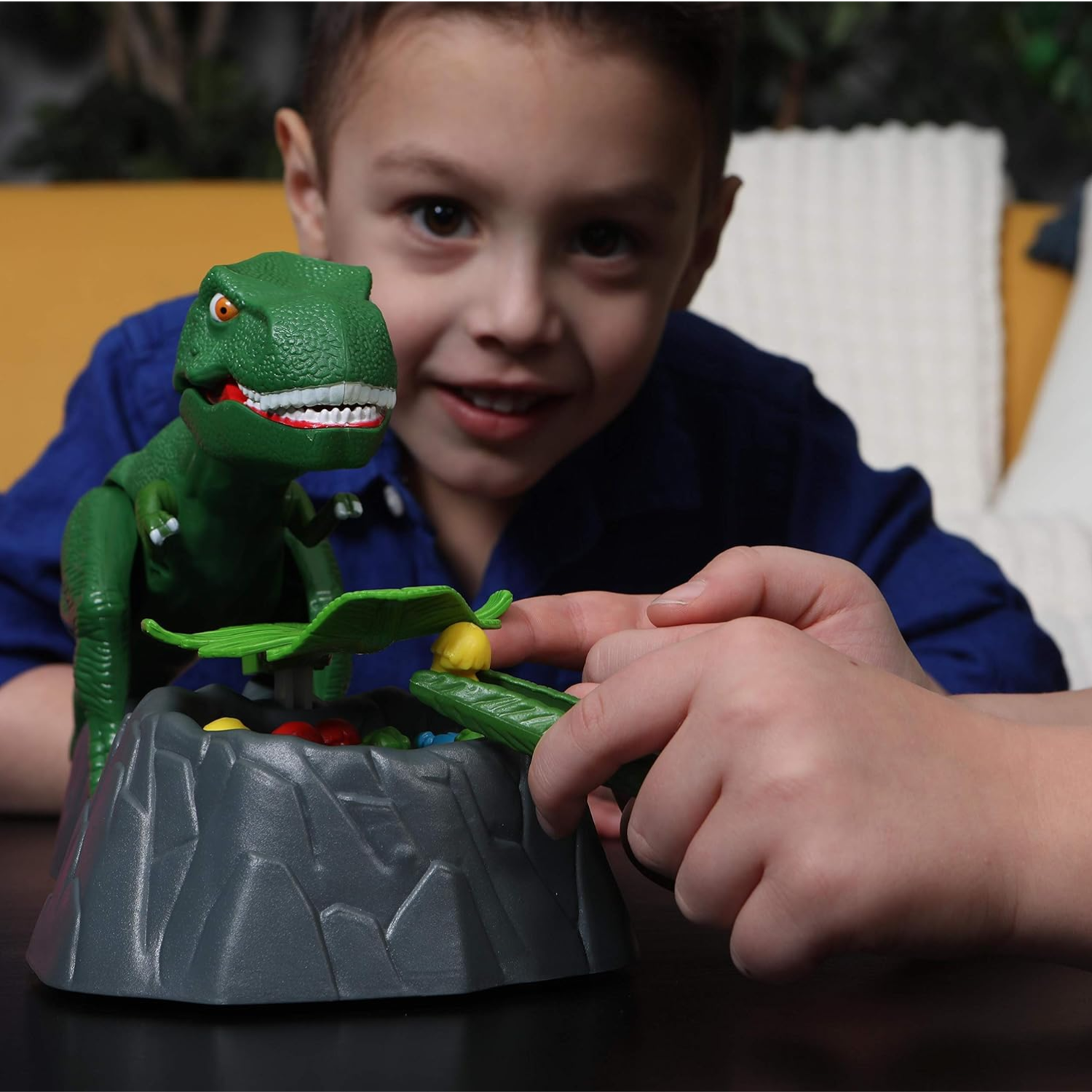 Dino Crunch Hungry T-Rex Egg Rescue Game Family Board Toy Ages 4+ Kids Play Fun