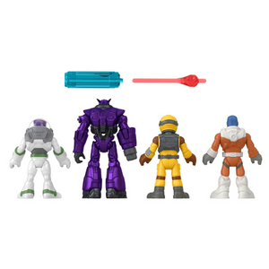 Lightyear Buzz Mission Multipack Figures Zurg XL12 XL15 Playset Ages 3+ Toy Play
