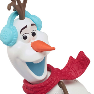 Frozen Olaf Treat Sled Playset Doll Cart 15 Plus Accessories Winter Festival Fun