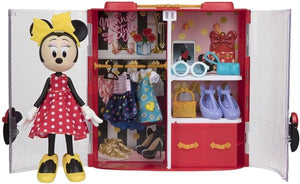 Minnie Mouse Fabulous Fashion Closet Ages 3+ New Toy Doll Dress Shoes Play Gift