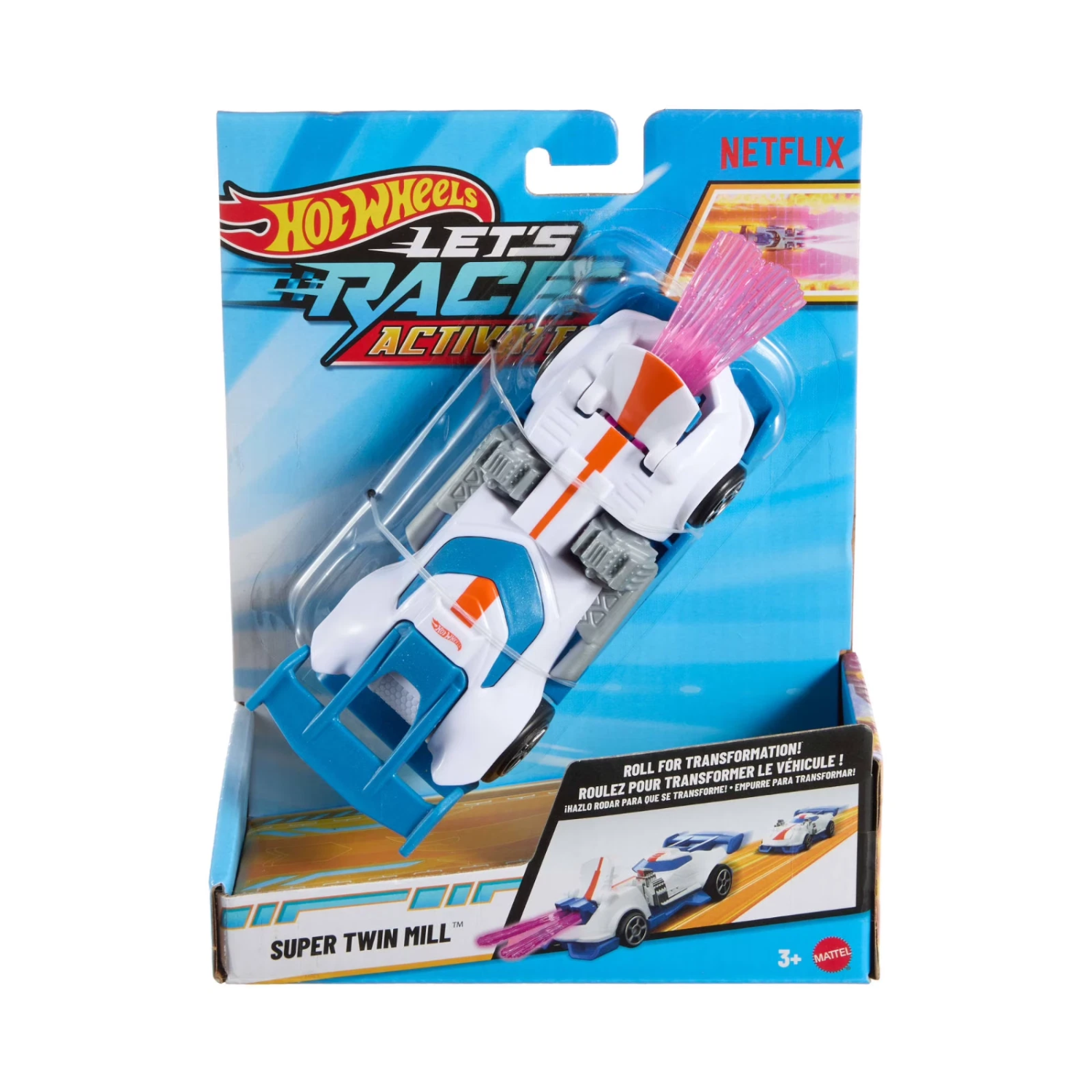 Hot Wheels Let's Race Activate Super Twin Vehicle New Toy