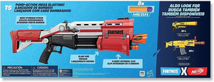 Fortnite TS-1- Nerf Mega Blaster Pump Action 8 Official Mega Darts Toy Gun Fire