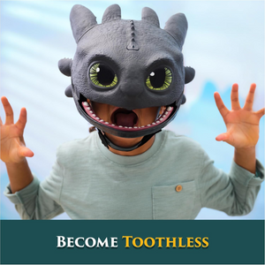 Dreamworks Dragons How to Train Your Dragon Toothless Mask Lights Sounds Play