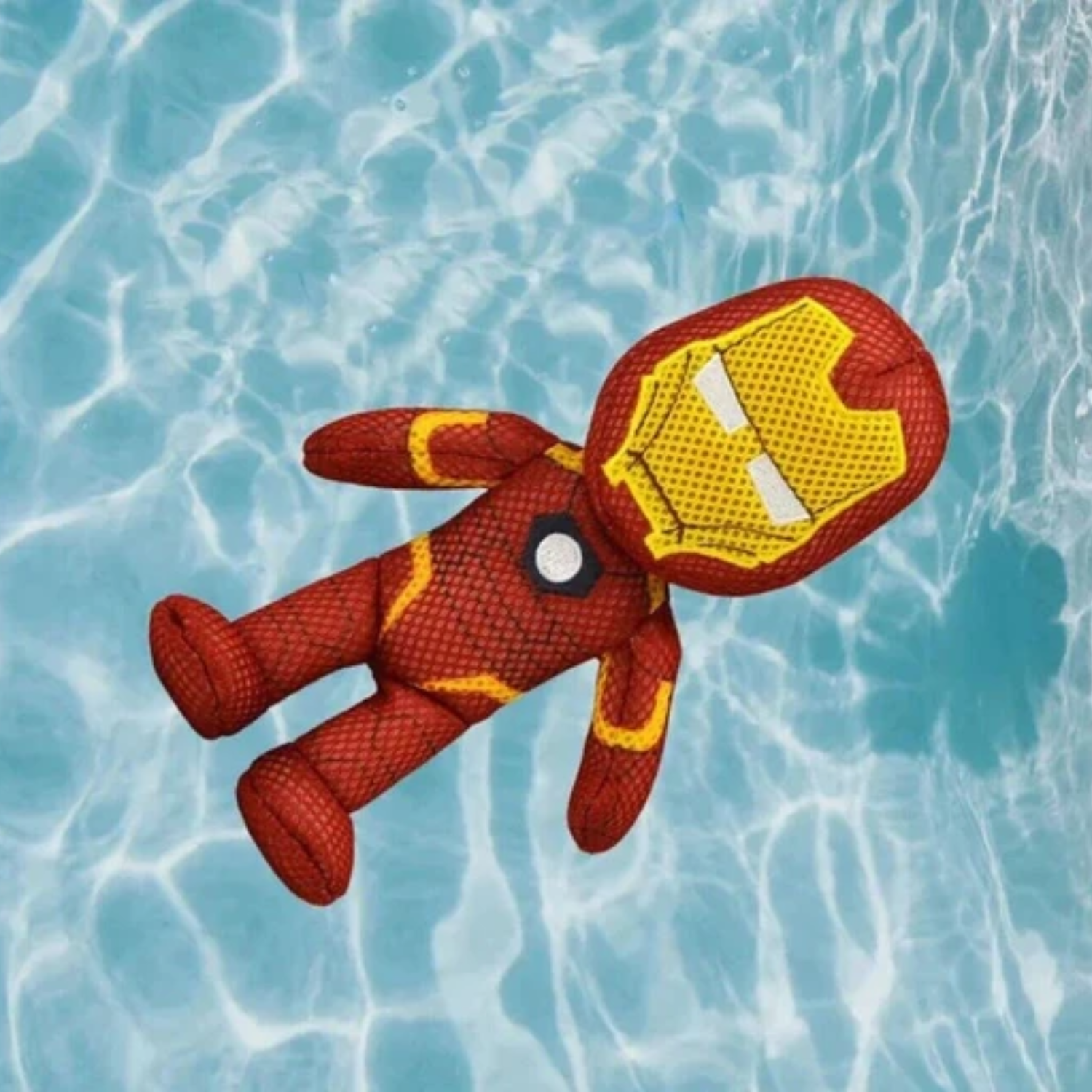 Wahu Aqua Pals Marvel Ironman Small Soft Plush Water Toy Wet Dry Pool