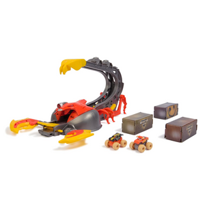 Monster Jam El Toro Loco Venom Velocity Scorpion Playset Mini Trucks Ages 3+