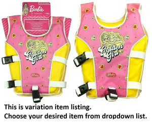 Wahu Barbie Swimming Vest Floating Aid Pool Buoyancy Jacket Kids Small Medium