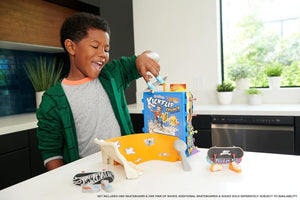 Hot Wheels Skate Tony Hawk Cereal Bowl Fingerboard Set 1 Exclusive Board & Pair