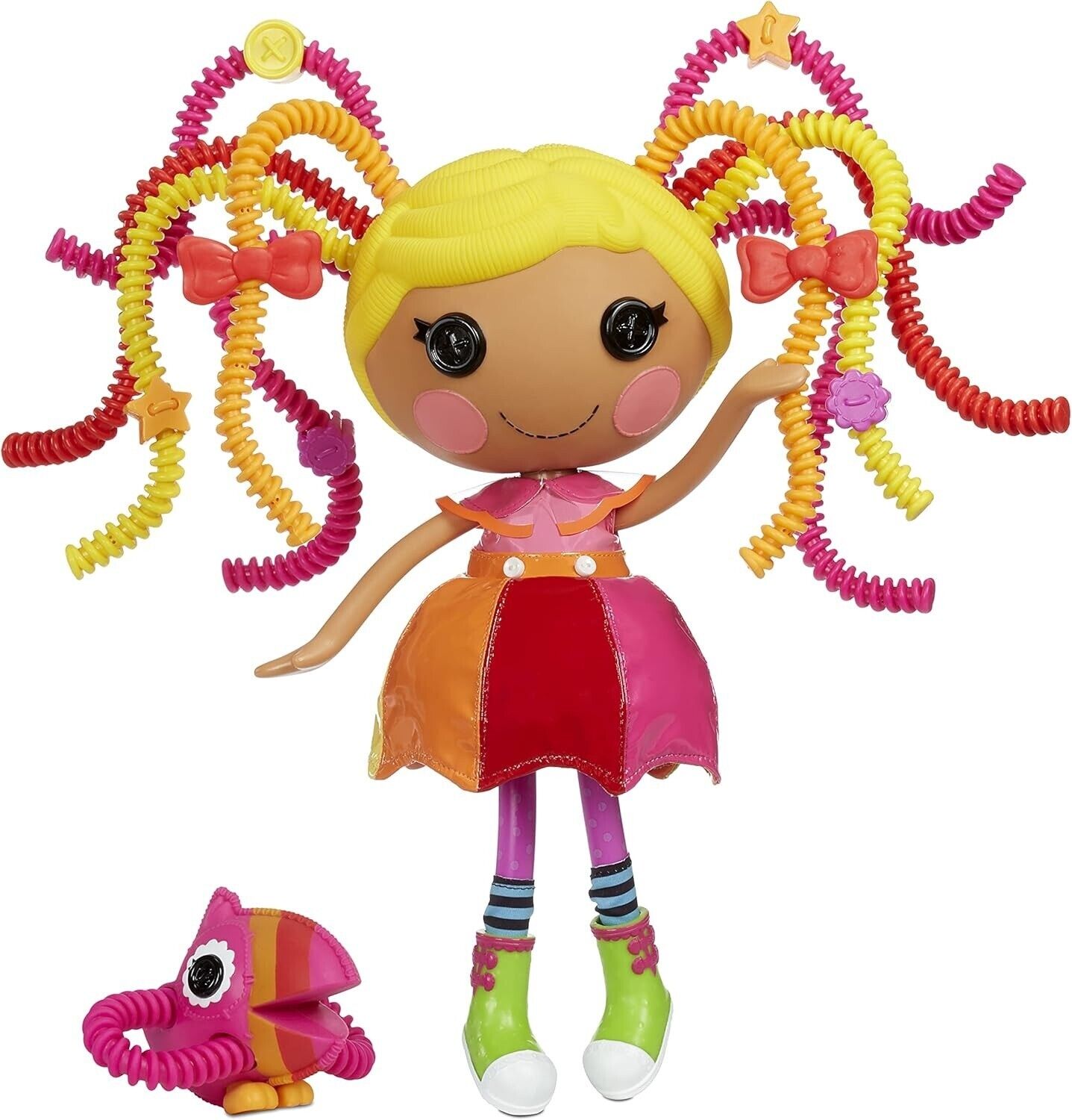 Lalaloopsy Silly Hair Doll April Sunsplash Ages 4+ New Toy with Brush Clips Play