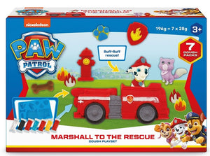 Paw Patrol Rescue Dough Playset Marshall Chase Ages 3+ New Toy Play