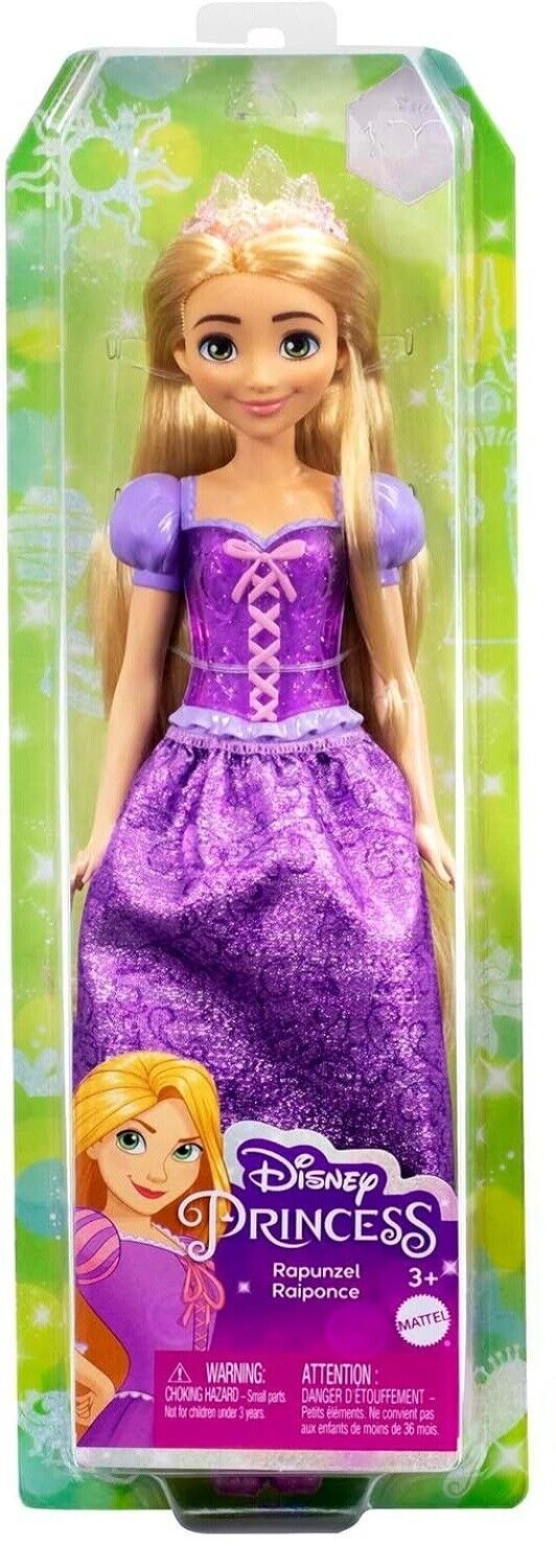 Mattel Disney Princess Rapunzel Fashion Doll Sparkling Look with Blonde Hair