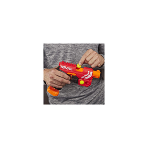 NERF Rival-Red Knockout XX-100 Blaster-Ages 14+ Toy Gun Play Fire Fight Round Gi