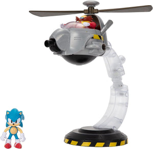 Sonic The Hedgehog Egg Mobile Battle Set Action Figures Collectible Play Gift