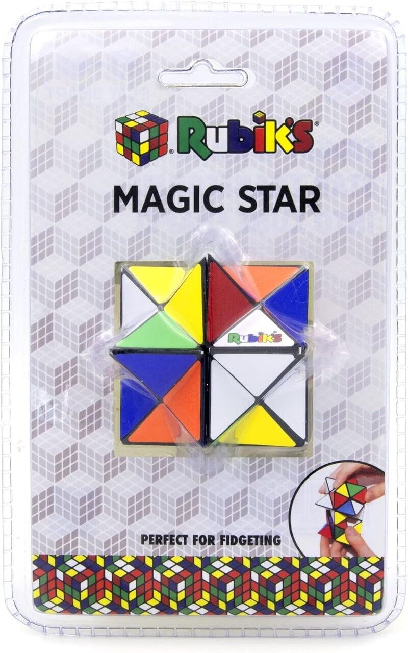 Rubiks Magic Star Classic Fidget Play Gift