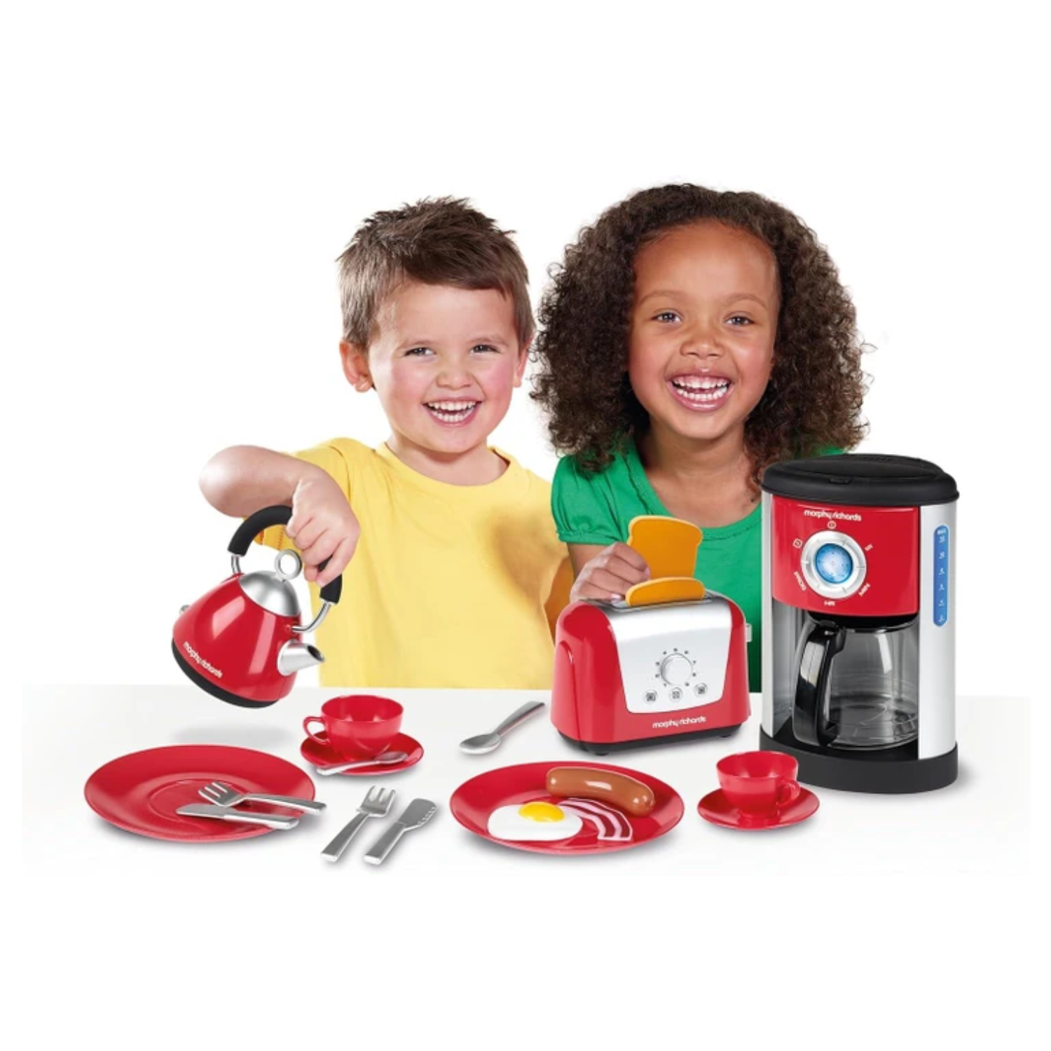 Casdon Morphy Richards Kitchen Toy Set for Children Aged 3 Plus with Toaster