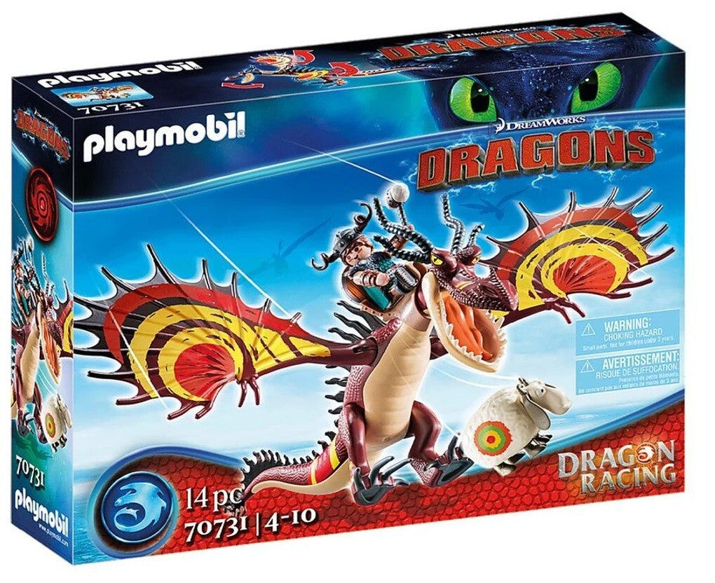 Playmobil 70731 How to Train your Dragon Hoofang and Snotlout Ages 4+ New Toy
