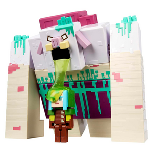Minecraft Legends Devourer Figure with Slime Attack & Ranger 3.25 Inch Toy