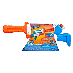 NERF Super Soaker Twister Water Blaster Dual Rotating Streams,Pump Action Fun 6+