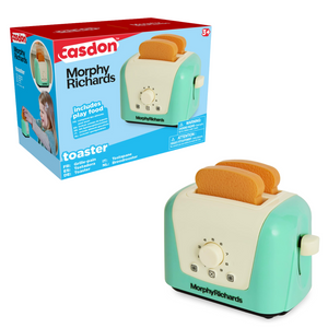 Casdon Morphy Richards Pop Up Toy Toaster with Pretend Toast Kids Play Age 3+