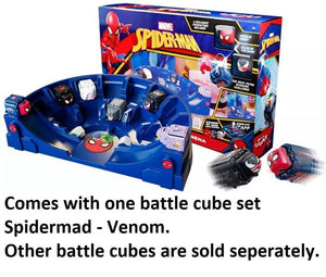 Marvel Battle Cubes Downtown Showdown Training Arena 2 Spider-Man Metallic