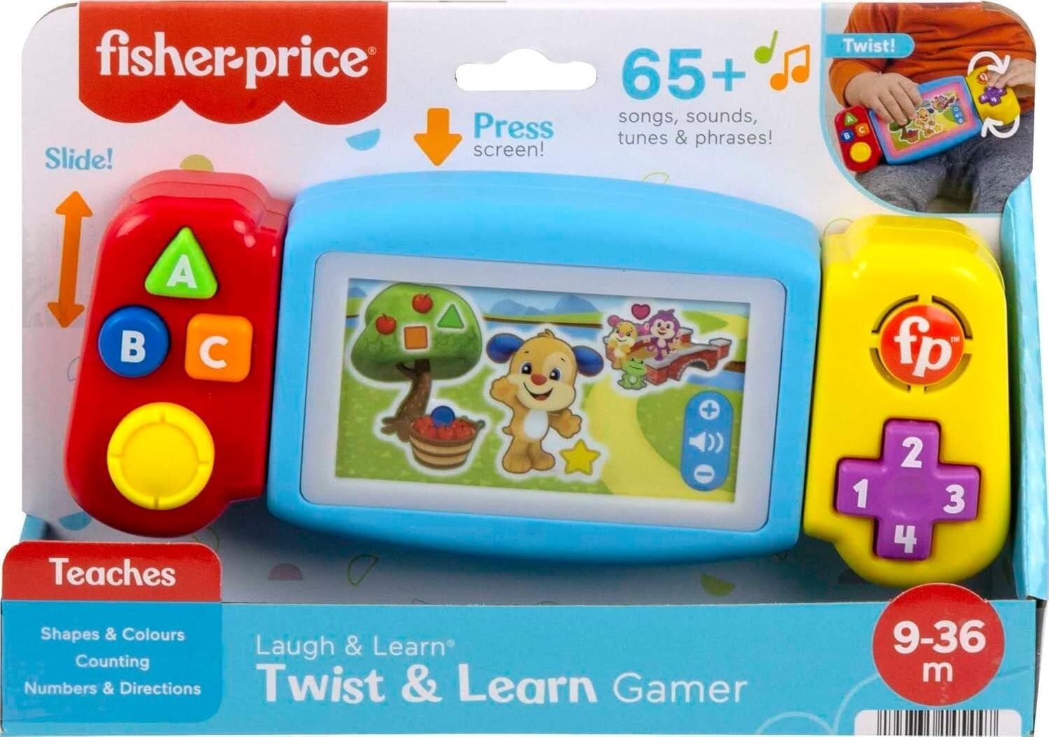Fisher-Price Baby Learning Toy with Lights Fine Motor Activities