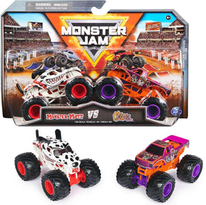 Monster Jam 2 Pack Official 1:64 Scale Diecast Truck Ages 3+ New Toy Race Car