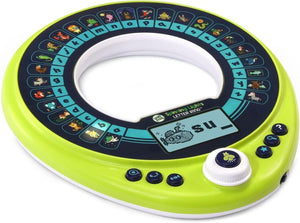 Leapfrog Spinning Lights Letter Ring Preschool School Learning Animals Spelling