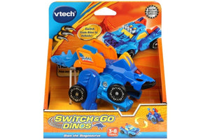 Vtech Switch and Go Dinos - Slam The Stegosaurus - Rex Toy dino Car transformer