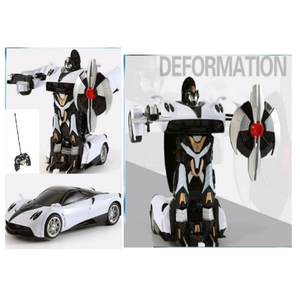 MZ Transforming 2339P Ages 8+ Toy IR RC Robot Pagani Car Truck Race Play Gift