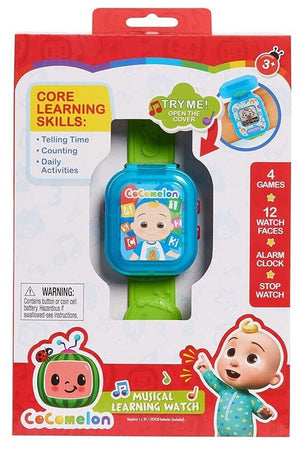Cocomelon JJ Learning Wrist Watch Ages 3+ New Toy Telling Time Counting Play
