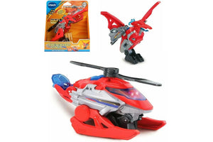 Vtech Switch & Go Dinos-Soar The Pteranodon-Ages 3+ Toy dino Car transformer