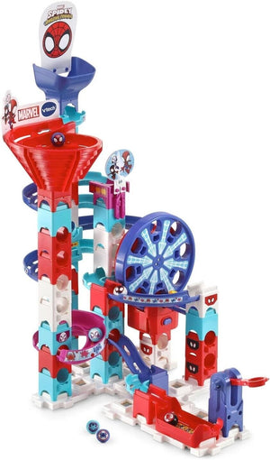 VTech Spidey and His Amazing Friends Marble Rush Go-Spidey-Go Set Spiderman Play