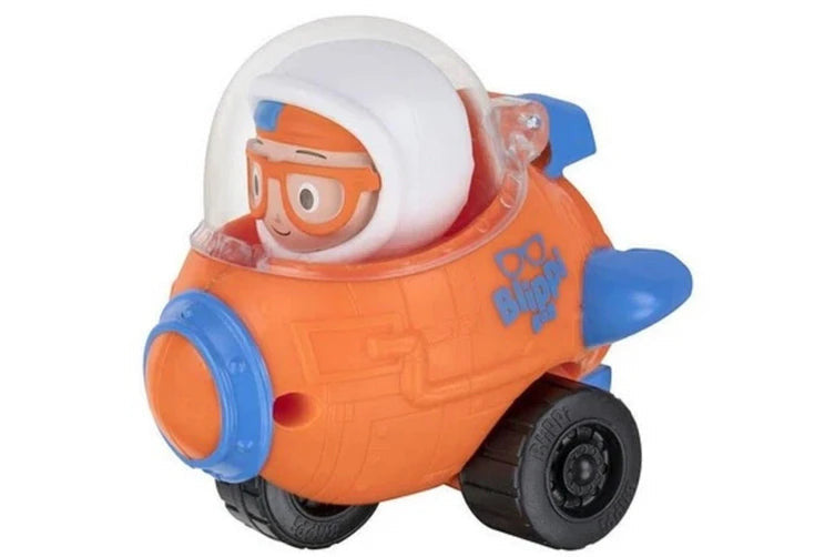 Blippi Mini Rocket Ship Ages 3+ New Toy Car Race Play Gift
