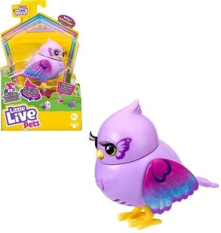 Little Live Pets Lil Bird- Flutter tail- Ages 5+ New Toy Pet Talk Play