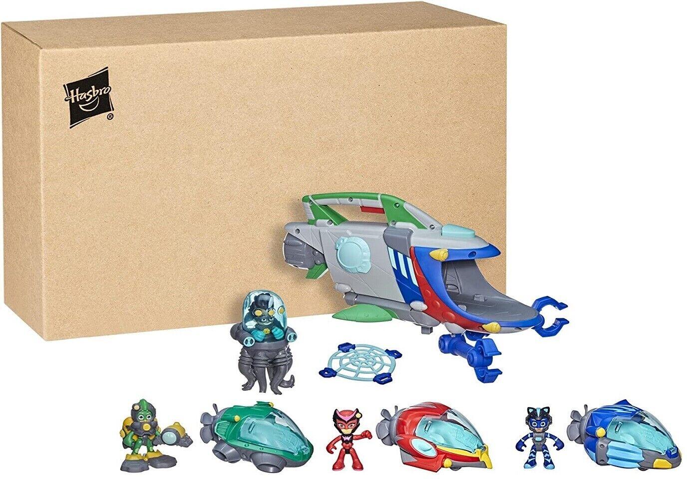 PJ Masks Launching Submarine and Rovers Ages 3+ New Toy Car Water Play Hero Gift