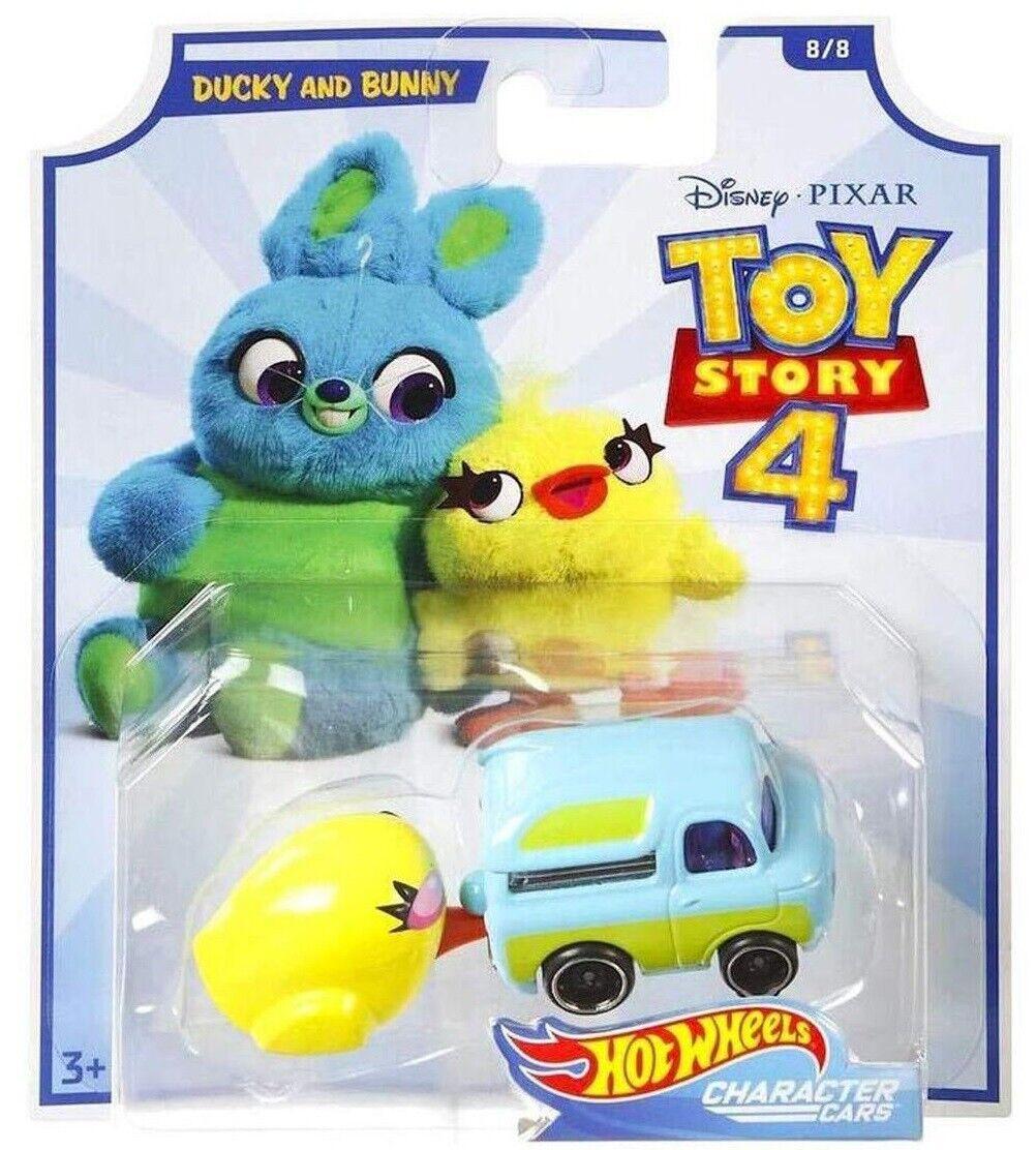 Toy Story Hot Wheels Die-Cast- Duckt & Bunny-Car Ages 3+ Toy