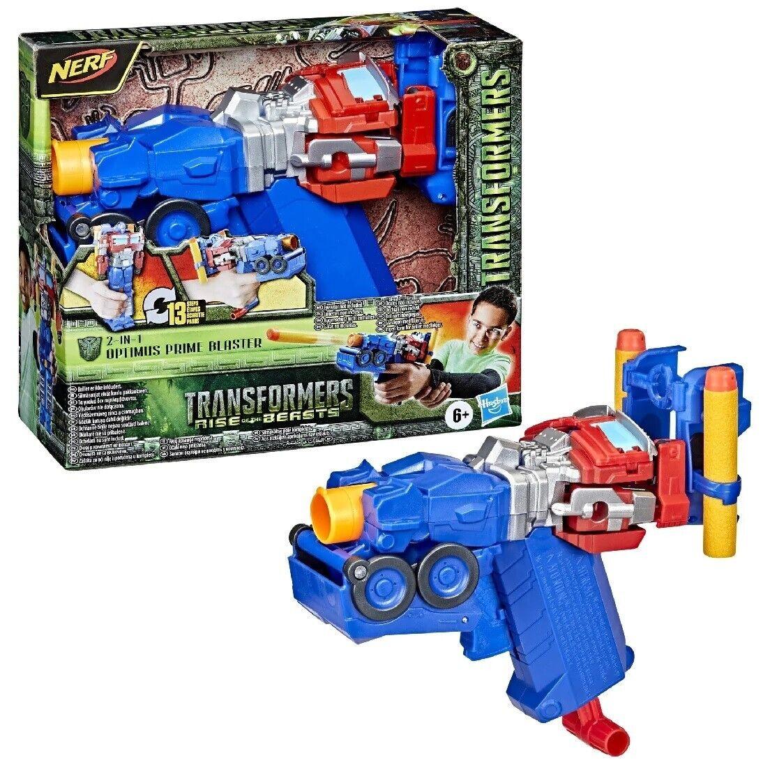Transformers 2-in-1 Optimus Prime Blaster Ages 6+ Toy
