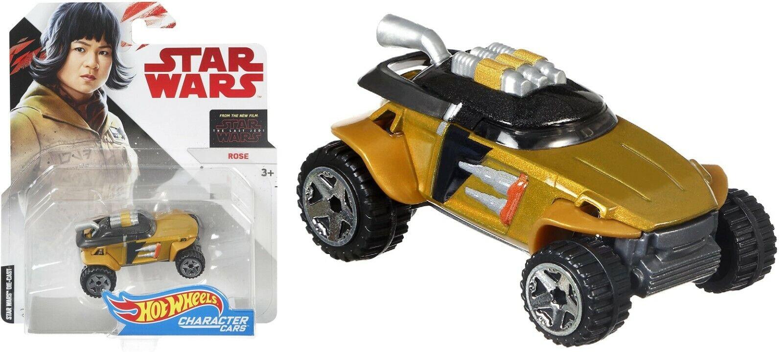 Hot Wheels Star Wars Car Last jedi Rose themed Fun car