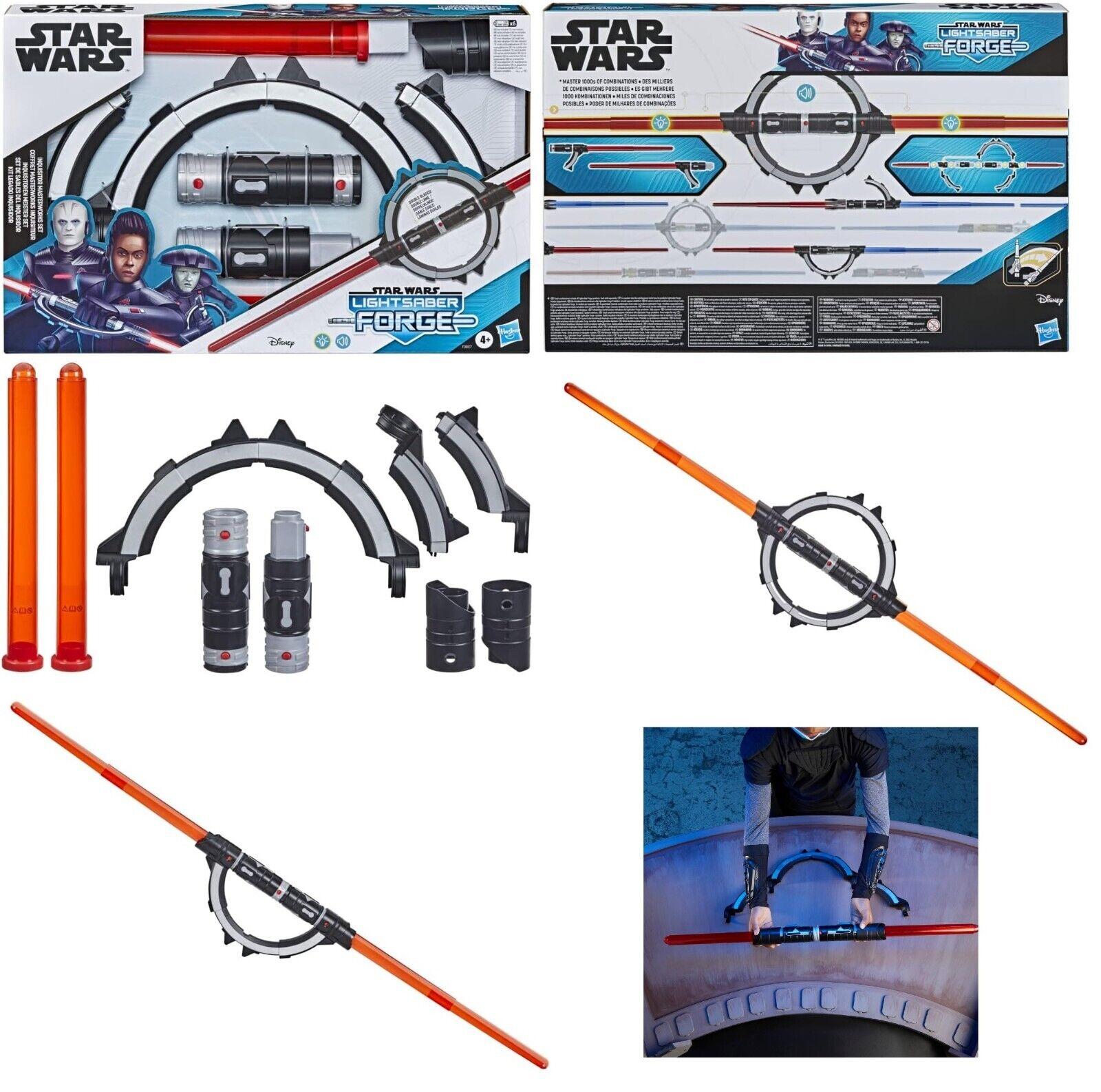 Star Wars Lightsaber Forge Inquisitor Masterworks Set Double-Bladed Electronic