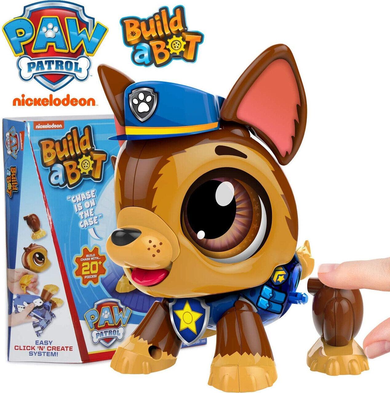 Paw Patrol Build a Bot 20+ Pieces STEM Learning Toy Robot Chase