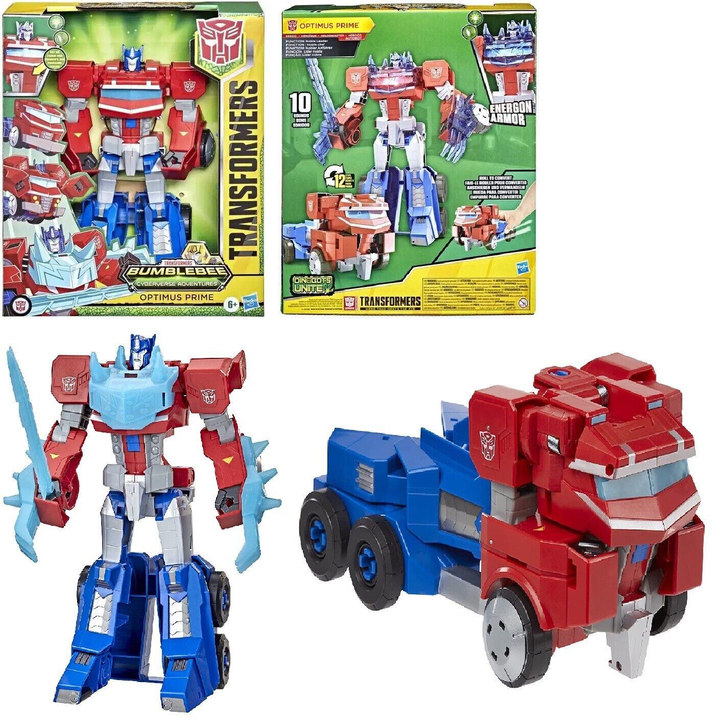 Transformers-Optimus Prime-Cyberverse Adventures Robot Car