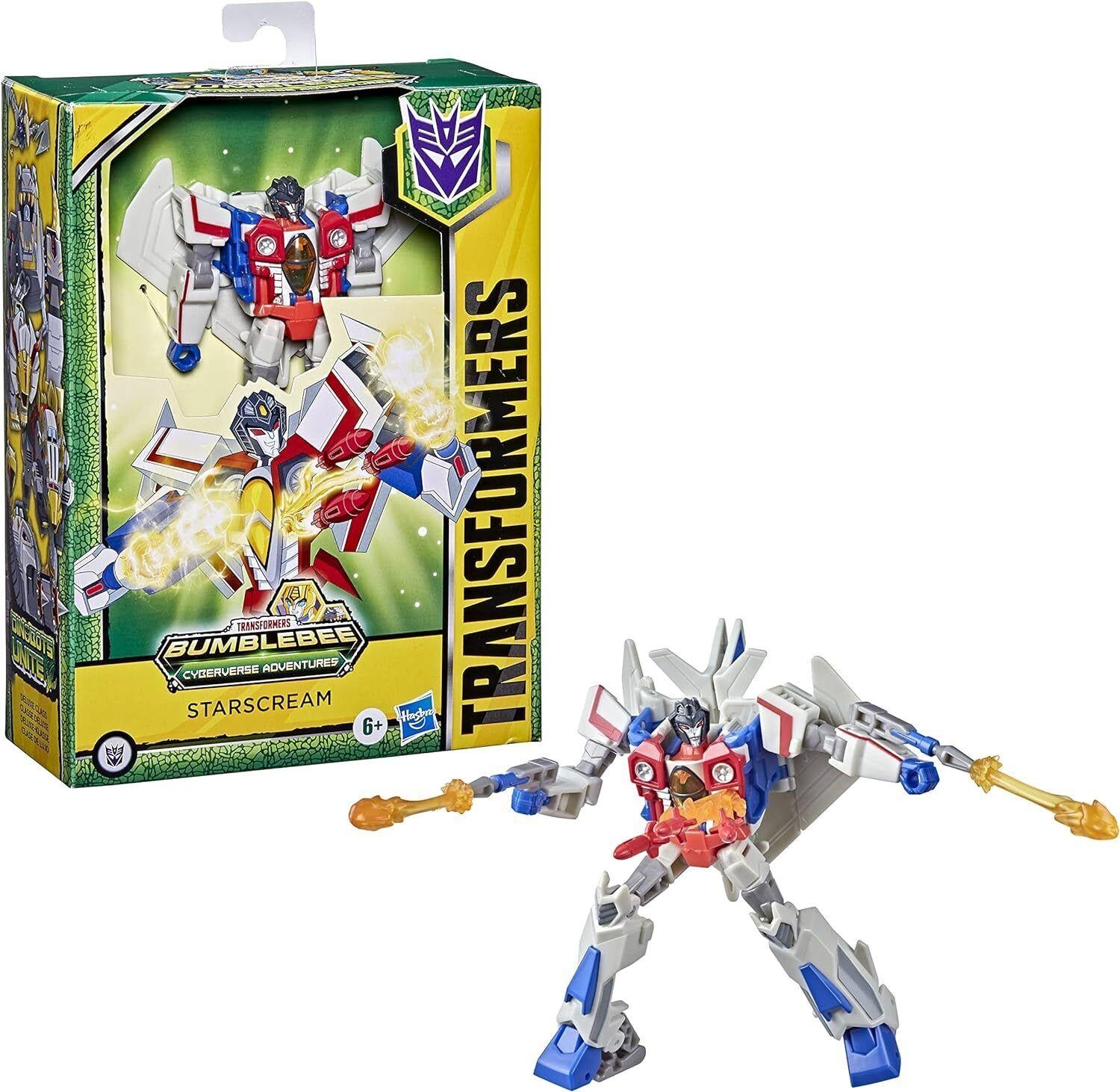 Transformers Cyberverse Deluxe Starscream Ages 6+ New Toy Robot