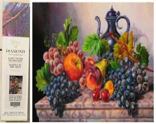 Diamond Art Collection Fruit Deluxe Painting kit