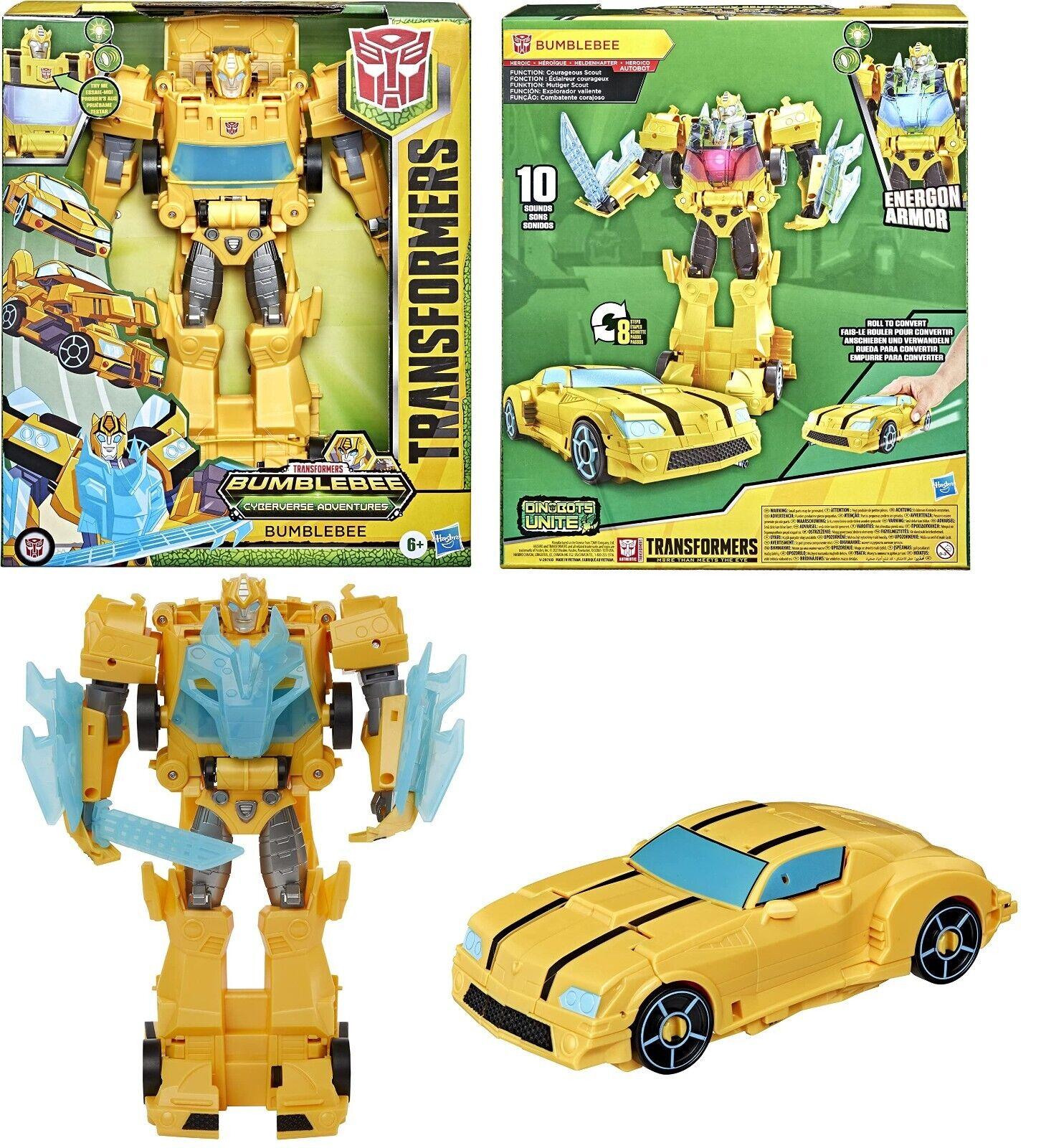 Transformers Bumblebee Cyberverse Adventures-Bumblebee-Robot Car
