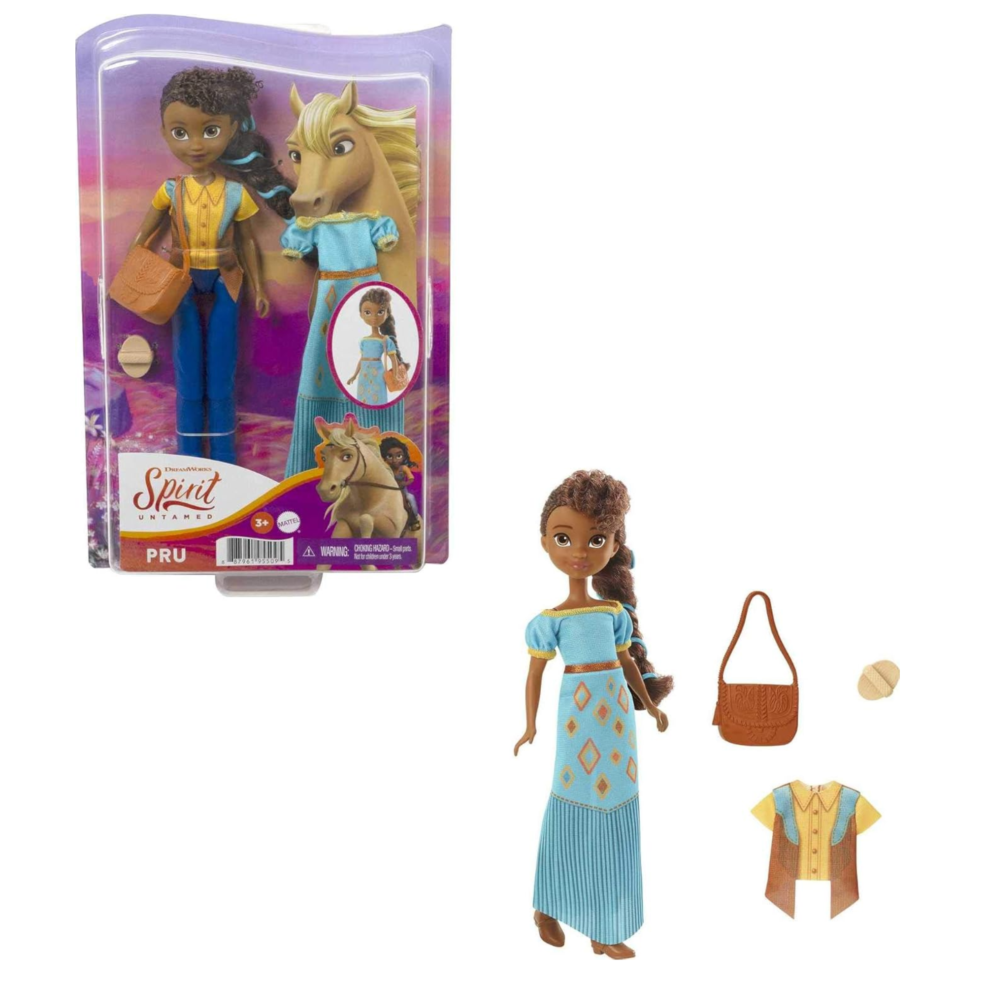 Mattel Spirit Happy Trails PRU Doll Collectible Gift for Ages 3+