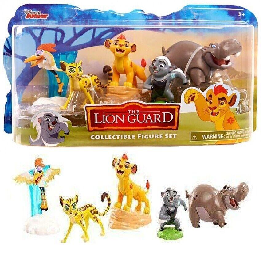 Disney Lion Guard Figures 5-Pack Kion Fuli Bunga Beshte and Ono Play Gift Set