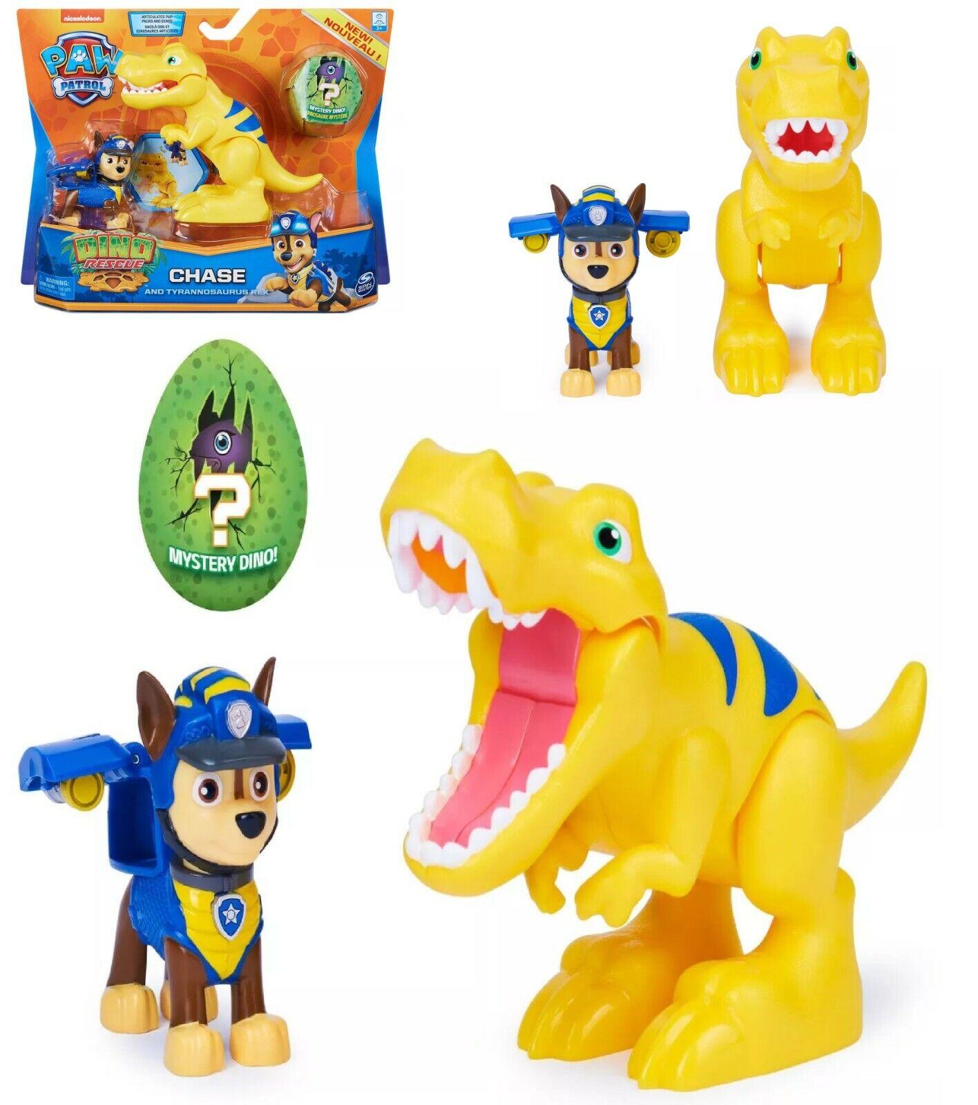 PAW Patrol-chase & Tyrannosaurus Rescue Hero Ages 3+ Toy Action Dinosaur Pet