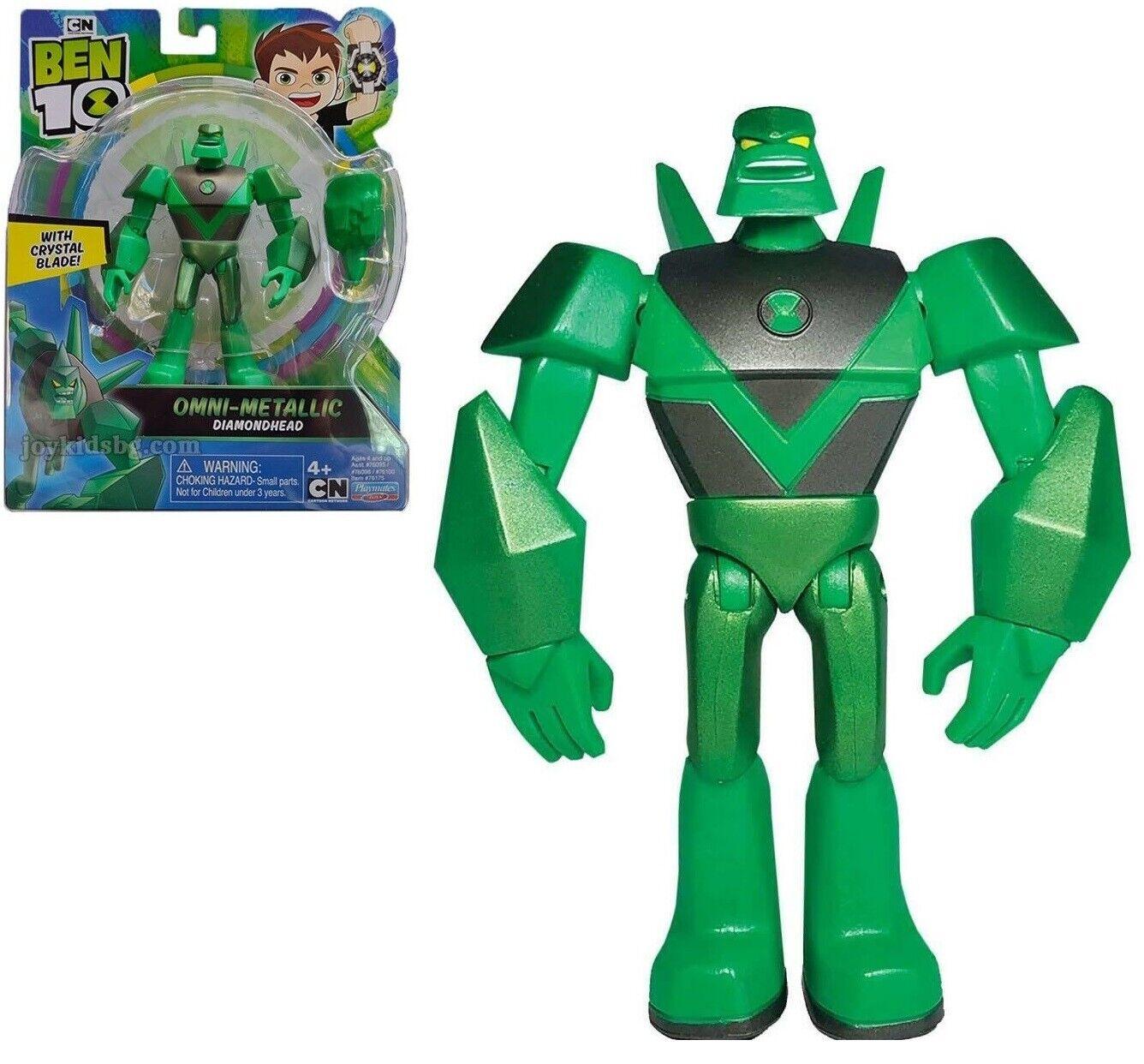 Ben 10 Omni-MetallicDiamondhead Cartoon Network Play Gift Assorted Ages 4+ New Toy